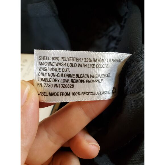 Abercrombie & Fitch Womens 26/2R The Skinny High Rise Curve Love Black Jeans New - Picture 10 of 14